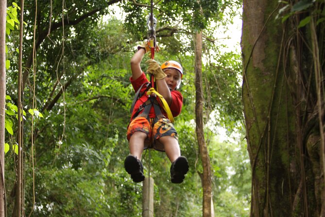 St. Lucia Morne Coubaril Estate Zipline Experience - The arrival and first safety briefing
