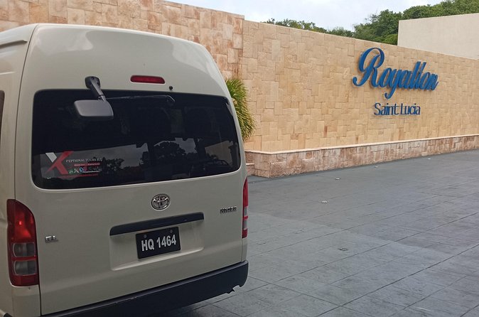 St. Lucia Private Airport Transfers from UVF (GROUPS of 4) - Price and value for different group sizes