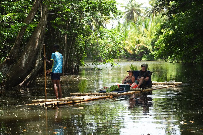 St. Lucia Private Bamboo Rafting Experience - The guides shape the whole outing