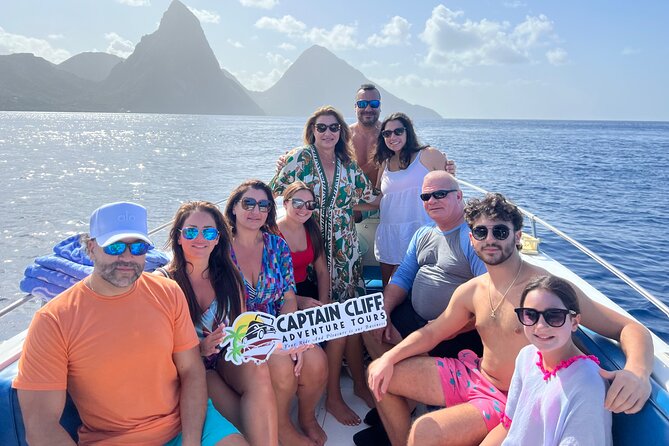 St. Lucia Private Boat to Soufriere:Snorkeling, Sightseeing,Beach - Leaving Castries Harbor by Private Boat