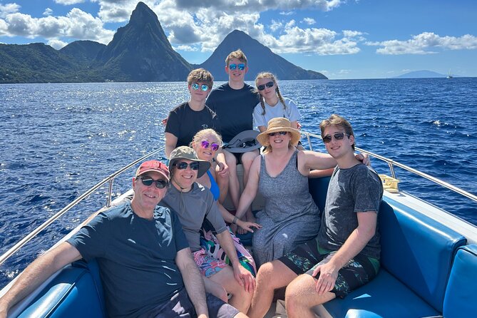 St. Lucia Private Boat to Soufriere:Snorkeling, Sightseeing,Beach - The Crew Makes the Difference
