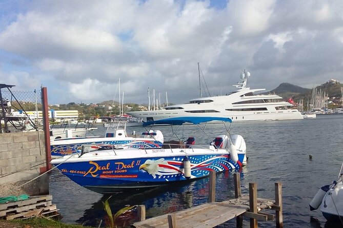 St Lucia Private Boat Tour/Sightseeing/Snorkeling - Two hours with the Pitons
