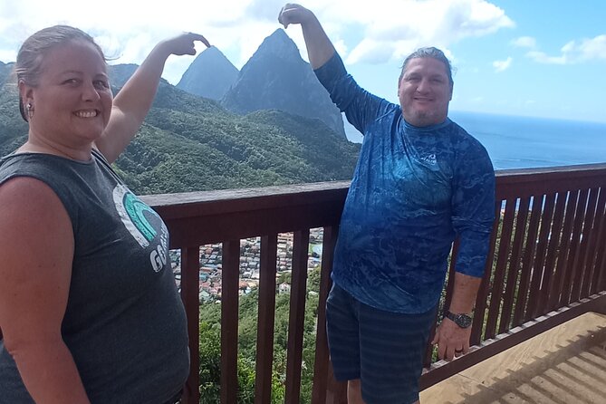 St.Lucia Private Island Tour - Marigot Bay, one of the day’s best photo stops