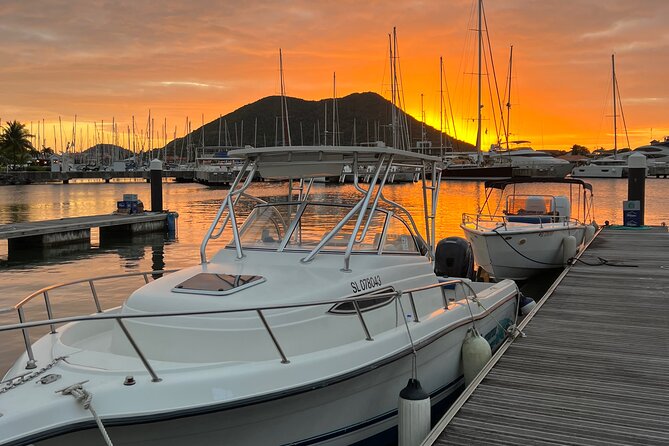 St. Lucia Private Sunset Cruise - Marigot Bay and Rodney Bay - Setting out at 4:00 p.m.