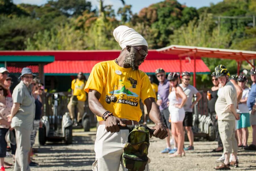 St. Lucia: Rodney Bay Village Segway - Woodland paths and photo stops