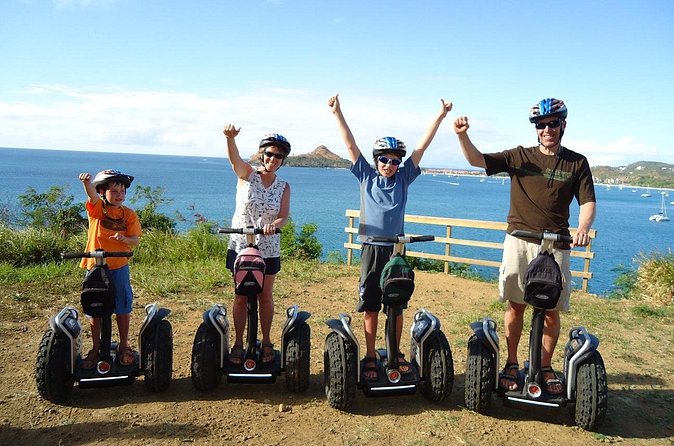 St Lucia Shore Excursion: Rodney Bay Village Segway Adventure - From Castries port to Rodney Bay