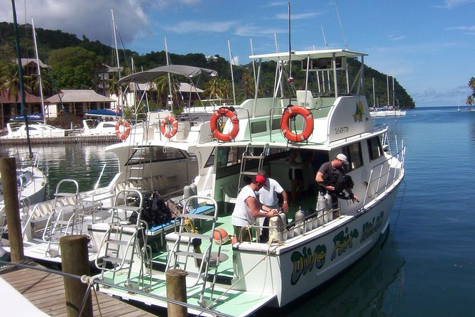St Lucia Snorkeling Tour with Lunch - A spacious boat with a practical purpose