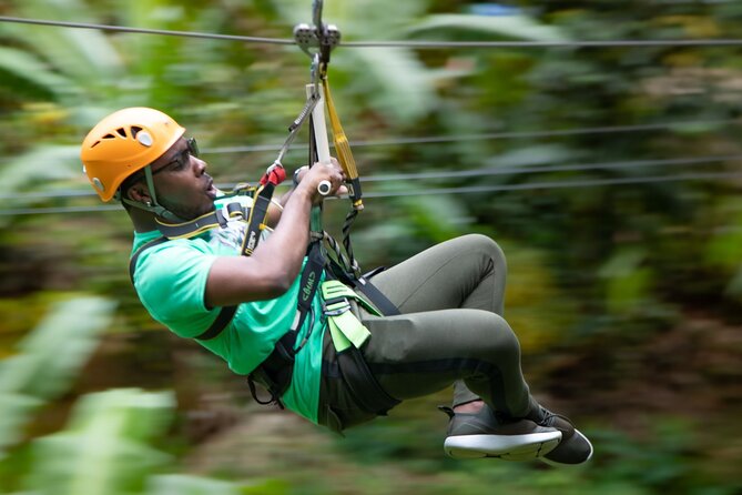 St. Lucia Zip line, Aerial Tram and Hiking tour Ultimate 3 - The uphill walk from the top station