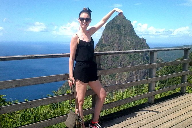 Tet Paul "Stairway to heaven" Tour in St Lucia - Morne Fortune And The View Over Castries