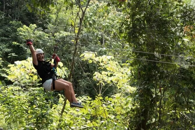 Triple Adventure - Jeep Safari - Treetop Adventure Park and its 12 lines